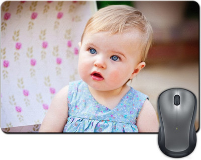 

ShopMantra Little Baby Girl Mousepad(Multicolor)
