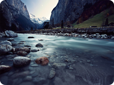 

SYL Water And Rocks Mousepad(Multicolor)
