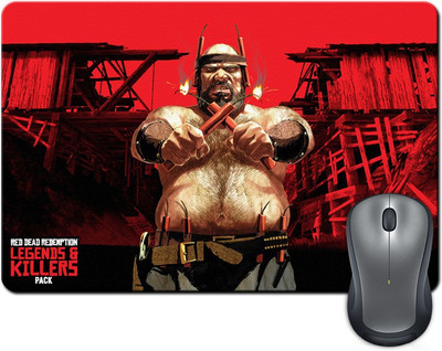 

Rangeele Inkers Red Dead Redemption Fatman Mousepad(Multicolor)