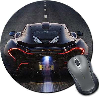 

Rangeele Inkers The Transporter Car Round Mousepad(Multicolor)