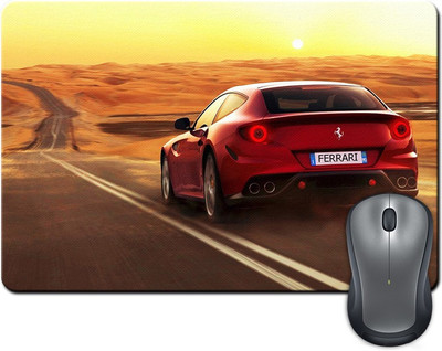

Rangeele Inkers Ferrari In Alone Mousepad(Multicolor)