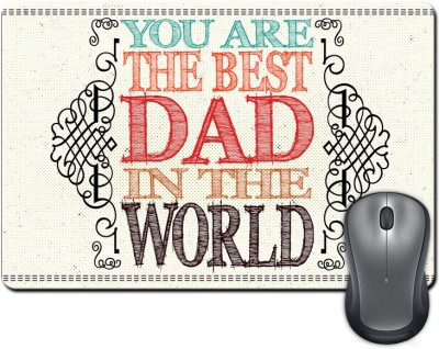 

ShopMantra Happy Father's Day -SMFP00002212 Mousepad(Multicolor)