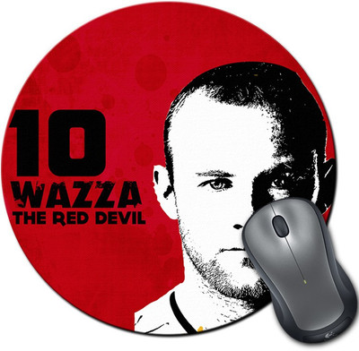 

ShopMantra Wayne Rooney Wazza Round Mousepad- SMMR00000179 Mousepad(Multicolor)