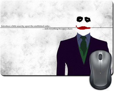 

ShopMantra Joker anarchy quote Mousepad(Multicolor)