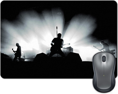

Rangeele Inkers The Rock Band,Shadows Mousepad(Multicolor)