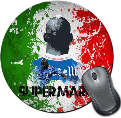 

ShopMantra Mario Balotelli Italy Football Round Mousepad- SMMR00000287 Mousepad(Multicolor)