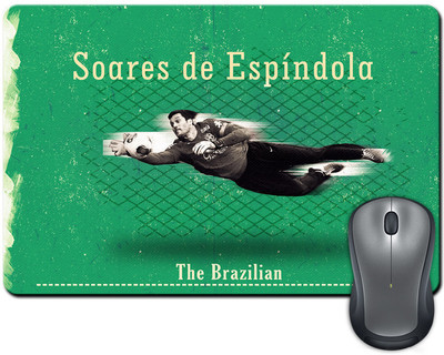 

ShopMantra Jlio Csar Brazil Football Mousepad(Multicolor)