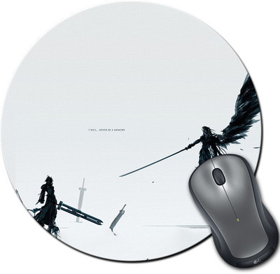 

Rangeele Inkers I Will Never Be A Memory Round Mousepad(Multicolor)