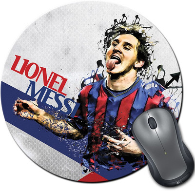 

ShopMantra Lionel Messi Barcelona Round Mousepad- SMMR00000157 Mousepad(Multicolor)