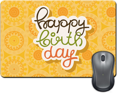 

ShopMantra Happy Birthday -SMFP00002250 Mousepad(Multicolor)