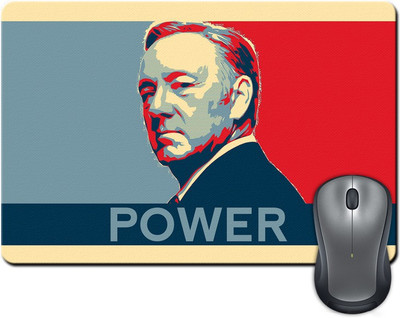 

Rangeele Inkers House Of Cards Power Mousepad(Multicolor)