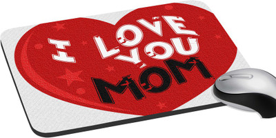 meSleep Love You Mom PD-20-18 Mousepad(Multicolor)