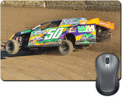 

Rangeele Inkers Dirt Ride Hardcore Mousepad(Multicolor)