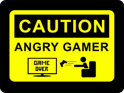 

SYL angry Gamer Mousepad(Multicolor)