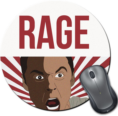 

Rangeele Inkers Sheldon Cooper Rage Round Mousepad(Multicolor)