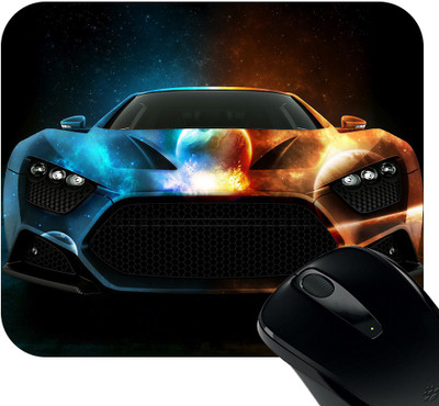 

Huppme Good Quality Rubber Mousepad(Black)
