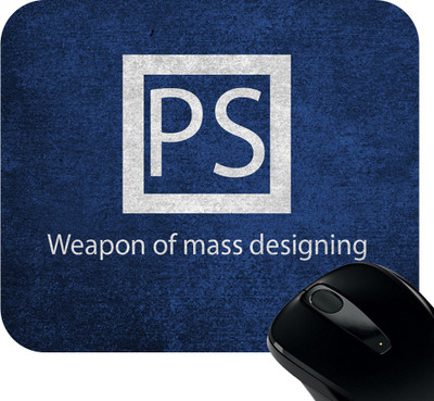 

Huppme Ps Rectangle Mouse Pad Mousepad(Multicolor)