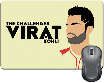 

ShopMantra The Challanger Virat Kohli Mousepad(Multicolor)
