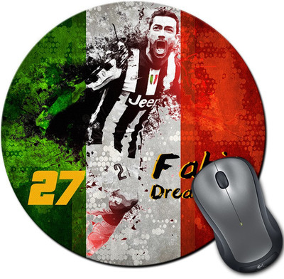 

ShopMantra Fabio Quagliarella Italy Football Round Mousepad- SMMR00000207 Mousepad(Multicolor)