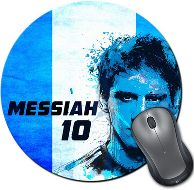 

ShopMantra Messiah Argentina Football Round Mousepad- SMMR00000252 Mousepad(Multicolor)