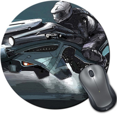 

Rangeele Inkers Tron Legacy Round Mousepad(Multicolor)