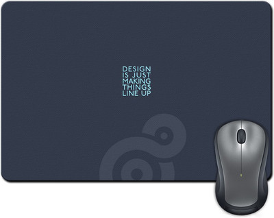 

Rangeele Inkers Designers Quote Mousepad(Multicolor)