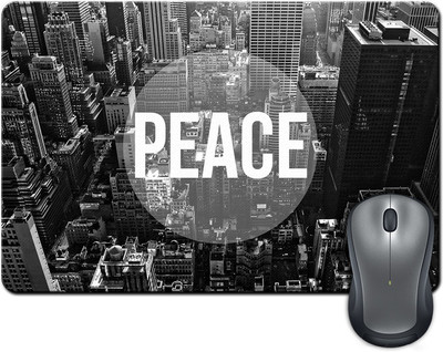

ShopMantra Peace Skyline Mousepad(Multicolor)