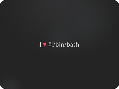 

SYL I Love Bin Bash Mousepad(Multicolor)