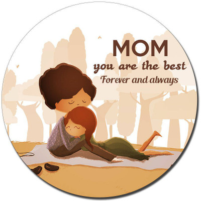 

Huppme Mom You Are The Best Mousepad(Multicolor)