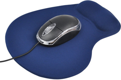 

iConnect World Wrist Rest Mousepad(Blue)