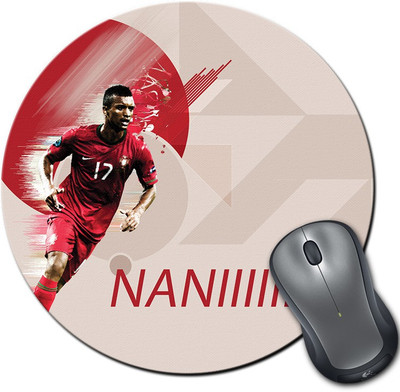 

ShopMantra Nani Portugal Football Round Mousepad- SMMR00000243 Mousepad(Multicolor)