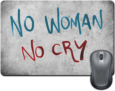 

Rangeele Inkers No Women No Cry Mousepad(Multicolor)