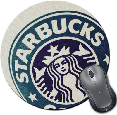 

Rangeele Inkers Starbucks Tumblr Round Mousepad(Multicolor)