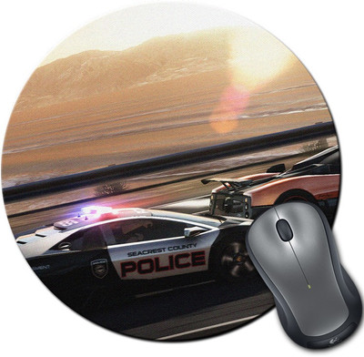

Rangeele Inkers Need For Speed Most Wanted Round Mousepad(Multicolor)