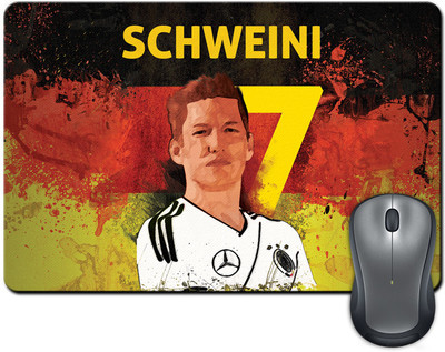 

ShopMantra Schweinsteiger Germany Football Mousepad(Multicolor)