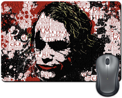 

ShopMantra joker quote face Mousepad(Multicolor)