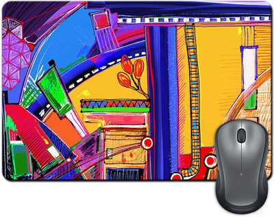 

ShopMantra Abstract Illustration Artwork Mousepad(Multicolor)