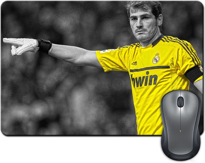 

Rangeele Inkers Iker Casillas Best Goalkeeper Mousepad(Multicolor)