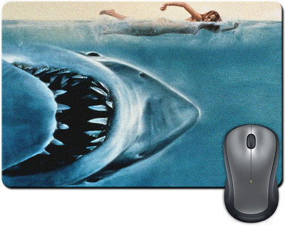 

Rangeele Inkers Jaws Artwork Mousepad(Multicolor)