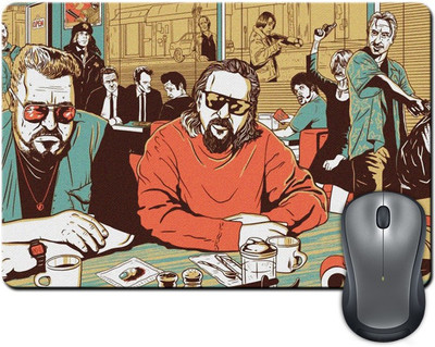 

Rangeele Inkers The Big Lebowski Art Mousepad(Multicolor)