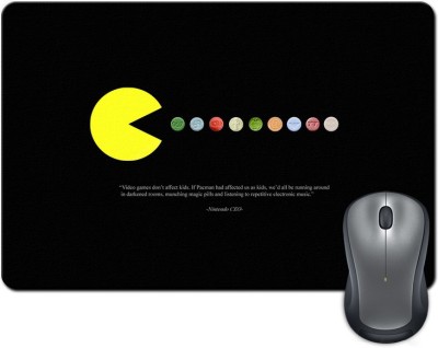 

Rangeele Inkers Pacman Mousepad(Multicolor)