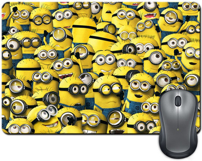 

Rangeele Inkers Minions Rush Mousepad(Multicolor)