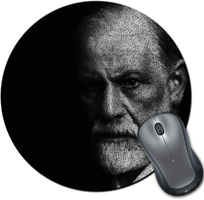

Rangeele Inkers Sigmund Freud Quotes Round Mousepad(Multicolor)