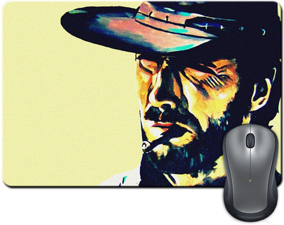 

Rangeele Inkers Clint Eastwood Painting Mousepad(Multicolor)