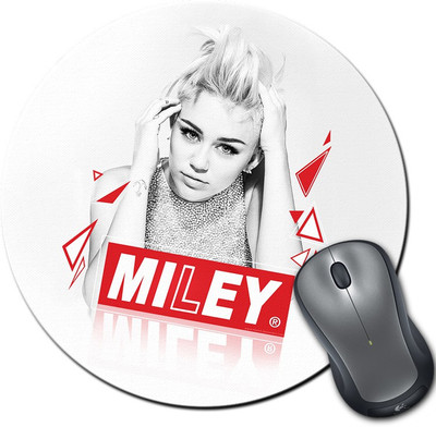 

Rangeele Inkers Miley Round Mousepad(Multicolor)