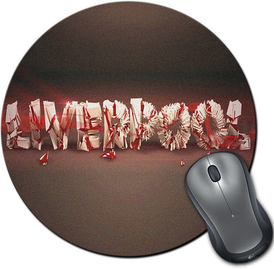 

Rangeele Inkers Liverpool Fc Round Mousepad(Multicolor)