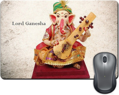 

ShopMantra Lord Ganesha Idol Mousepad(Multicolor)