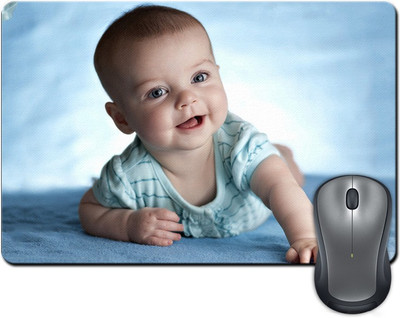

ShopMantra Cute Baby Toddler Mousepad(Multicolor)