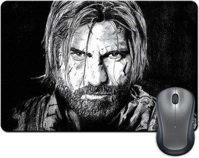 

Rangeele Inkers Game Of Thrones Stark Painting Mousepad(Multicolor)