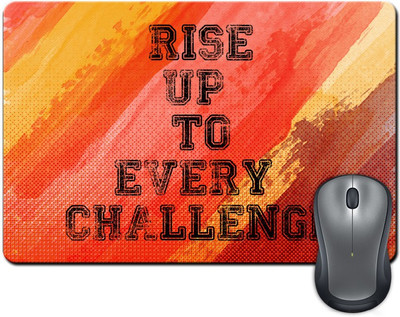 

ShopMantra Hyderabad rise Upto Every Challenge Mousepad(Multicolor)